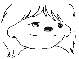 An animated gif of a person transforming into a cat.